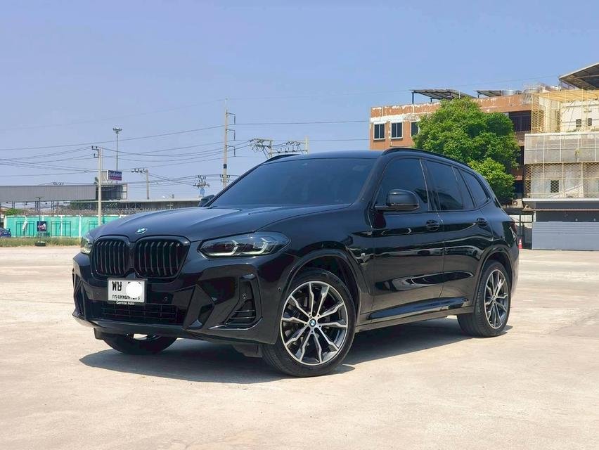 BMW X3 xDrive20d M-sport 4WD LCI Top ปี 2023 แท้ สีดำ