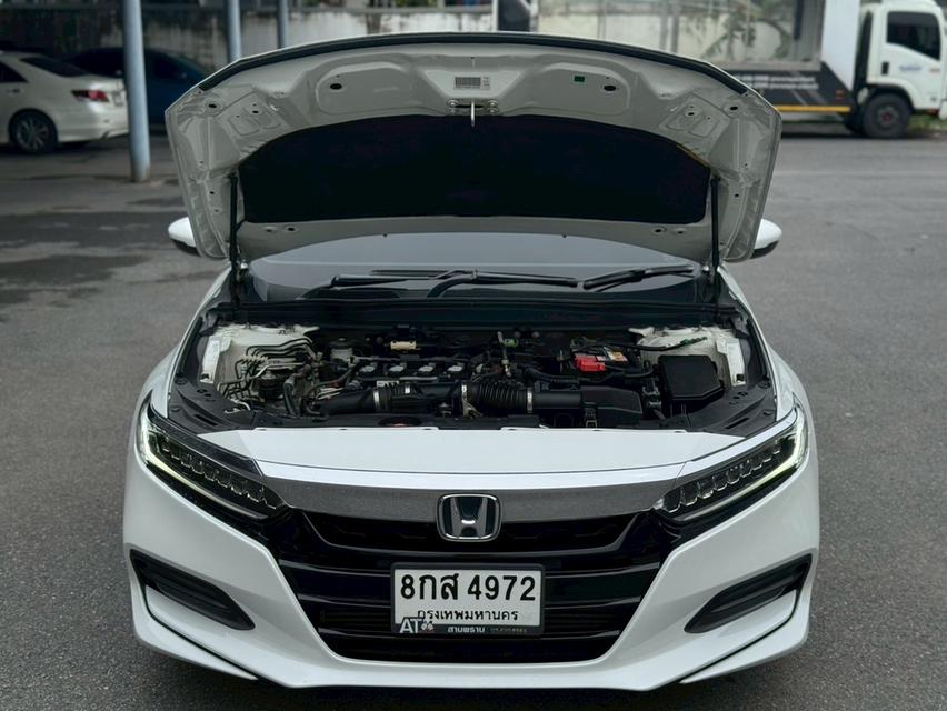HONDA ACCORD G10   Sedan 4dr TURBO EL CVT FWD  1.5iTC Y19 สีขาว ออโต้  9