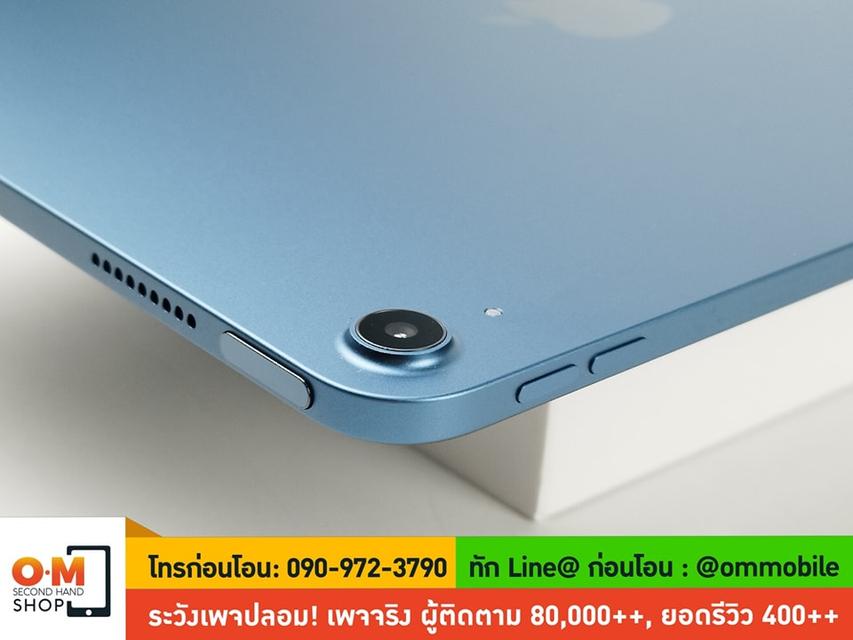 ขาย/แลก iPad Air 5 256GB (Wifi) สี Blue ศูนย์ไทย ประกันศูนย์ 15/03/2025 สภาพสวยมาก แท้ ครบกล่อง เพียง 19,900 บาท  2