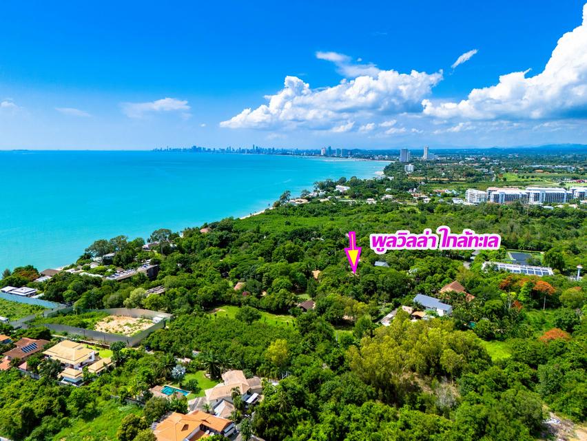 บ้านพูลวิลล่า ใกล้ทะเล150ม.มีทางลงหาด 371 ตรว. บรรยากาศส่วนตัว 8