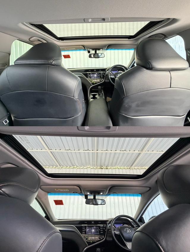 เบนซิน-ไฟฟ้า Toyota Camry 2.5 Hybrid Sunroof ฟรีดาวน์ รูปที่ 10