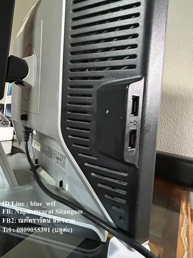 Dell จอMonitor 17นิ้ว แท้มือสอง ต่อคอม ต่อTVได้ ต่อมือถือได้ แถมตัวแปลงสัญญาณจ่ายราคานี้จบได้ครบ 2