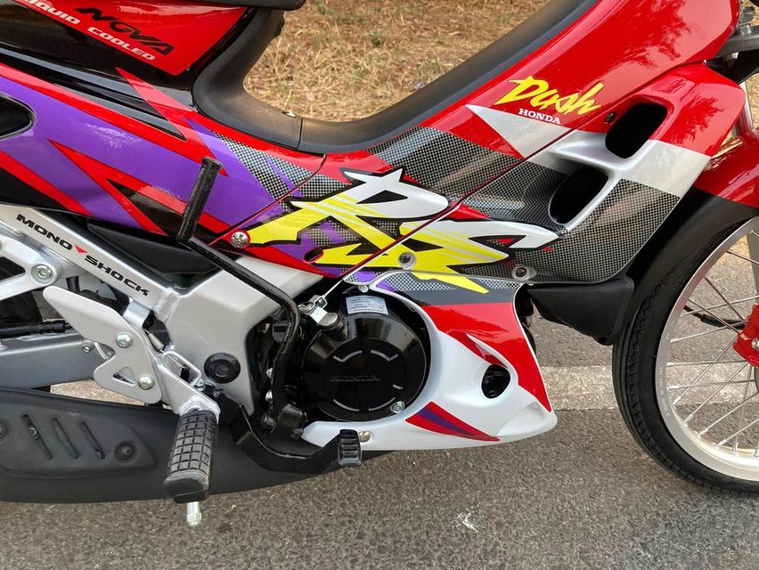 🔥Honda Nova Dash 125 RS (ปี 1997) - สีแดงดำ ในตำนาน! รูปที่ 6