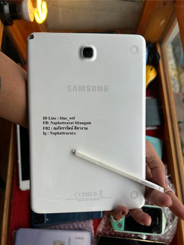 Samsung Tab A 8.0  With Spen  จอ8นิ้วรองรับ4G ใส่ซิมโทรได้ ปากกาในตัว ใช้งานปกติ 4