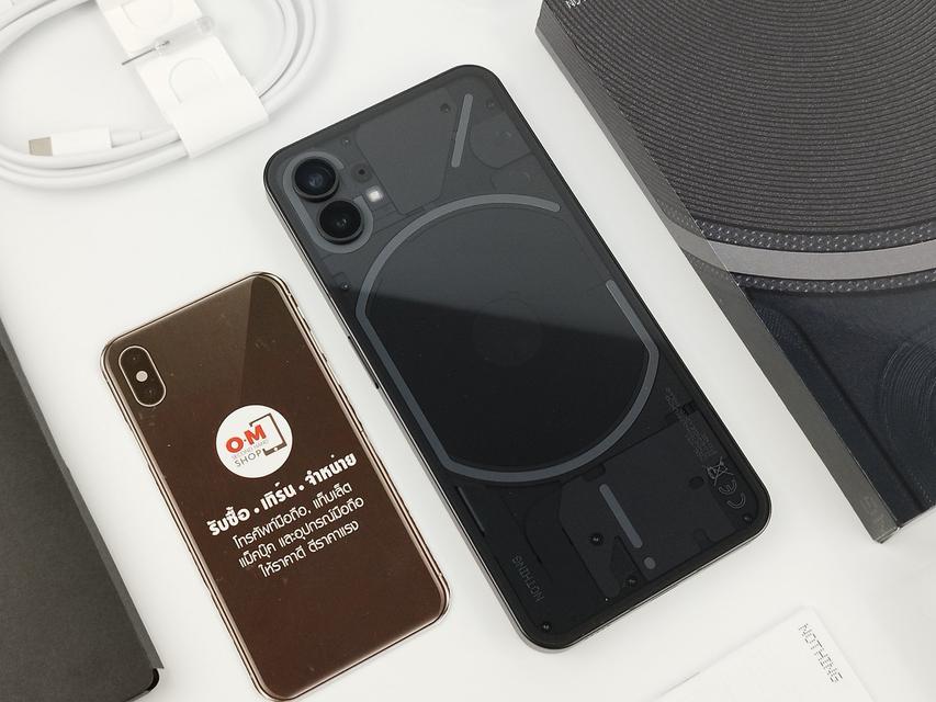 ขาย/แลก Nothing Phone1 5G 12/256GB สี Black ศูนย์ไทย สภาพสวยมาก Snapdragon778G+ แท้ ครบกล่อง เพียง 17,900 บาท 2