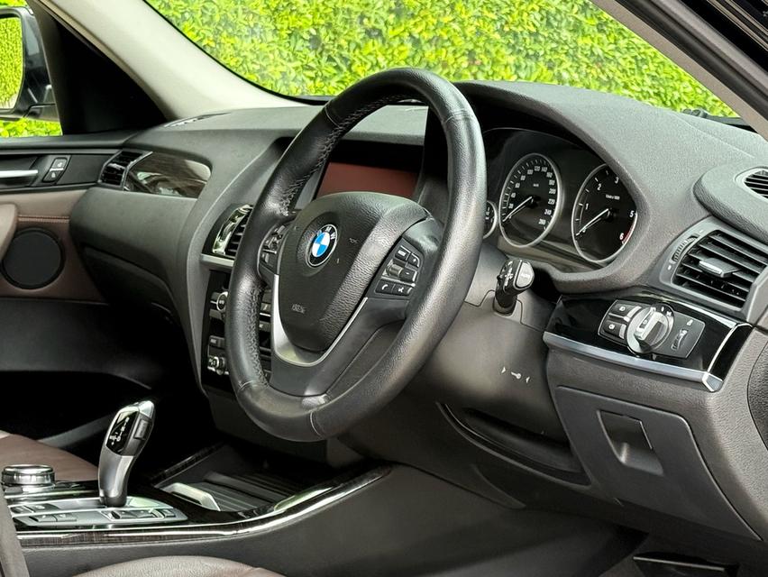 2017 BMW X3 20D XDRIVE LCI รถออกศูนย์ BMW THAILAND รถวิ่งน้อย เข้าศูนย์ตามระยะ รถไม่เคยมีอุบัติเหตุครับ 10