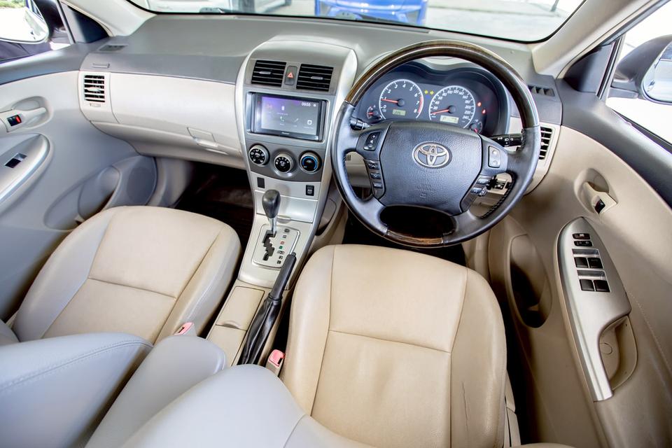 Toyota Altis 1.6E CNG ปี 2010 สี เทา  16