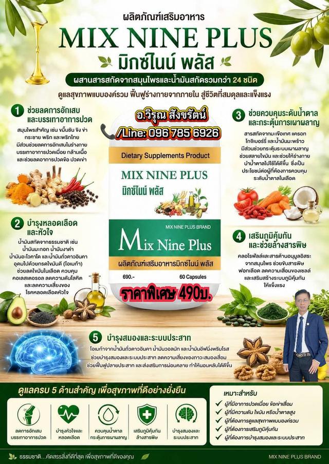 มิกซ​์ไนน์พลัสไอรดาองค์​รวมจากภายในสู่ภายนอก