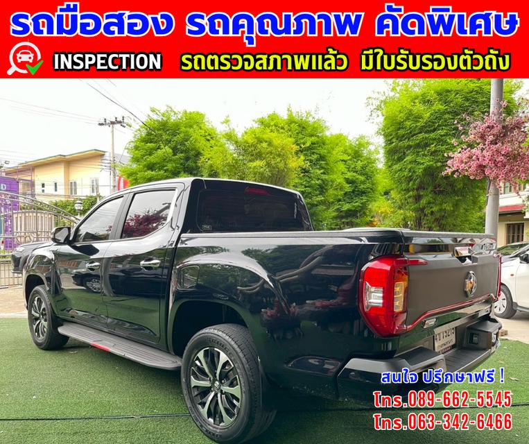 ❇️ปี2023 MG Extender 2.0 Double Cab Grand X ❇️ไมล์แท้ 64,xxx กม. ❇️เกียร์ออโต้ ❇️เครื่องดีเซล 4