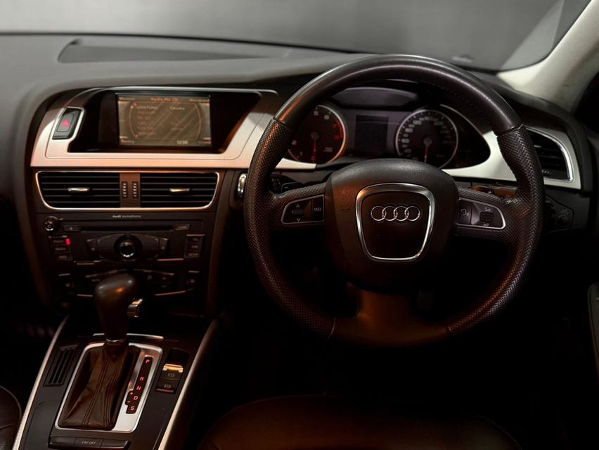 AUDI A4 B8 ปี 2008 สีพิเศษ หายาก รถมือเดียวออกห้างป้ายแดง ที่สำคัญเป็นรถศูนย์ไทย เซอร์วิชศูนย์ตลอดอายุการใช้งาน  9