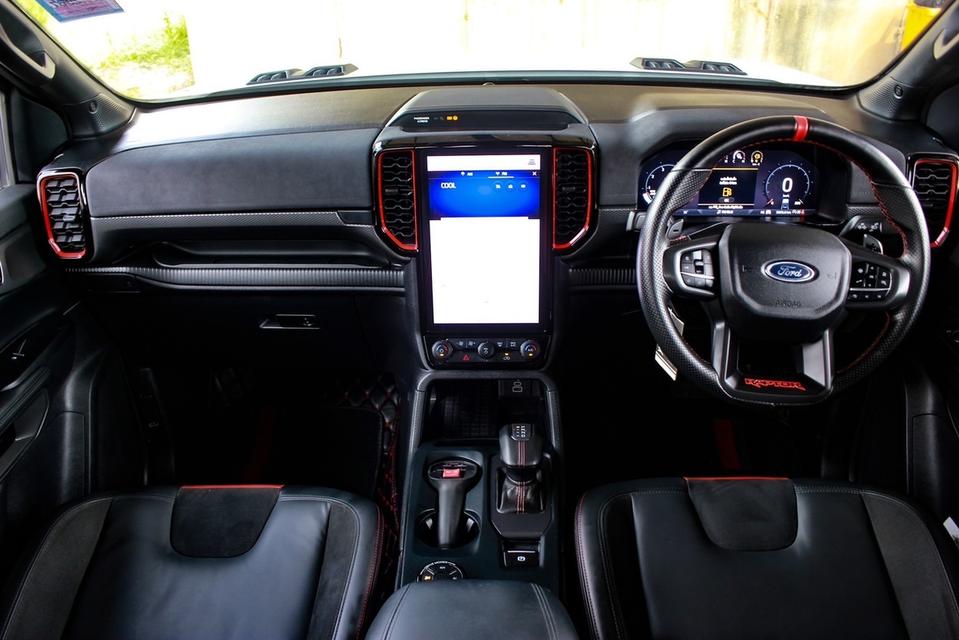 Ford Ranger Raptor Double Cab 3.0 V6 EcoBoost 4WD Bi-Turbo ปี 2022 รถบ้านสภาพป้ายแดง 4