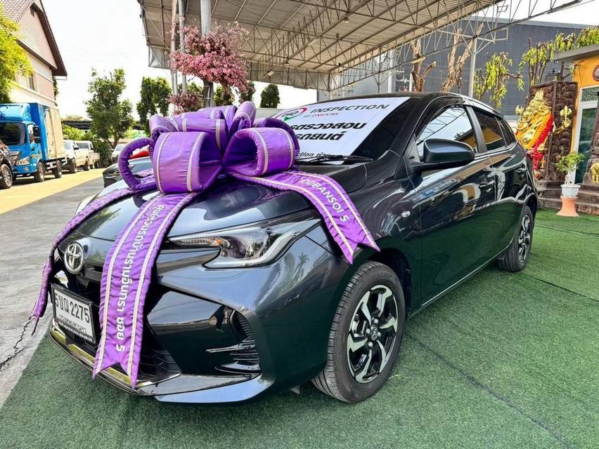 #TOYOTA YARIS ตัว SPORT เครื่อง1.2cc. เกียร์AUTO ปี 2024 #รถไมล์แท้100%คะวิ่งน้อยมากๆ10,xxxกิโล #ฟรีดาวน์