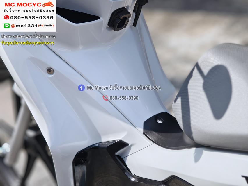 Wave 125i 2025 วิ่ง900โล รถ2เดือน ซื้อสดรถบ้านมือเดียว เล่มเขียวชุดโอนครบ No1276 11