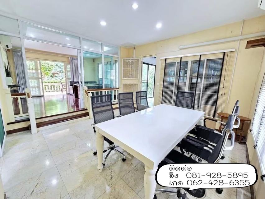 ขาย บ้านเดี่ยว บ้านมัณฑนา รังสิต คลอง 2 200 ตรม. 92.3 ตร.วา 3นอน 3น้ำ หลังมุม ห้องทำงาน ห้องครัว ห้องแม่บ้าน  4