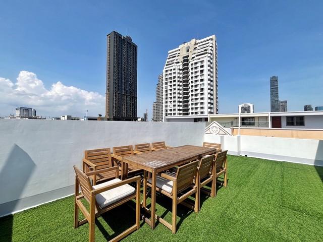 P517 ให้เช่าบ้าน 5 ชั้น ใจกลางกรุงเทพ ซอยทองหล่อซอย 25 ซอยพร้อมพรรค ใกล้ท่าเรือท่าสุเหร่าบ้านดอน ตกแต่งสวยเหมาะอยู่อาศัย 14