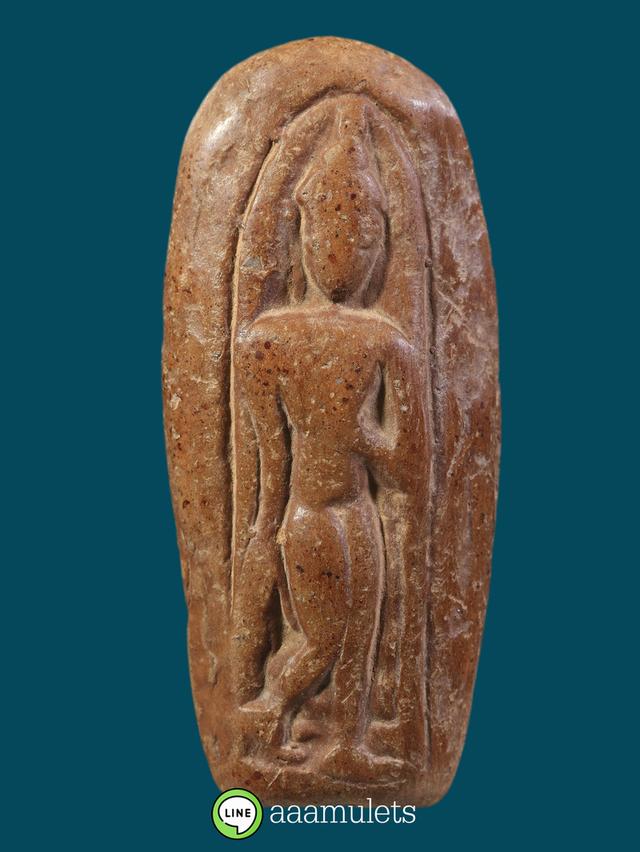 พระลีลาเม็ดขนุน กำแพงเพชร เนื้อดิน