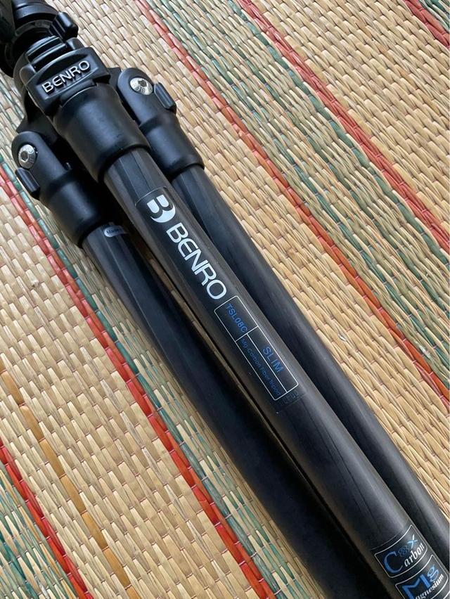 ขาตั้งกล้อง Benro TSL08C Carbon Fiber Slim Tripod Kit 4