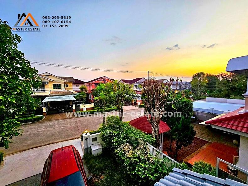 ม.มัณฑนา วัชรพล-รามอินทรา 1 บ้านเดี่ยวพร้อมเรือนรับรอง เนื้อที่ 106 ตร.ว. Renovate พร้อมอยู่ เงียบสงบ ร่มรื่น กว้างขวาง คุณภาพ Land+House ทำเลดีมาก 17