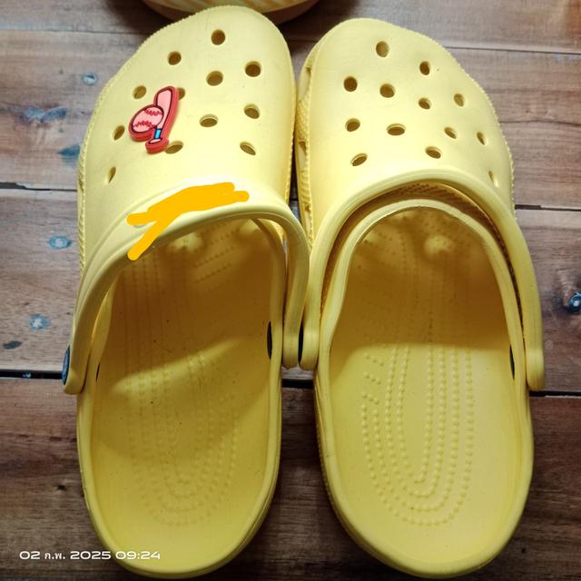 รองเท้า crocs มือสองแท้ 100% ขนาดM6 หรือ เบอร์ 39 หรือขนาดเท้า 24-24.5ซม. 11