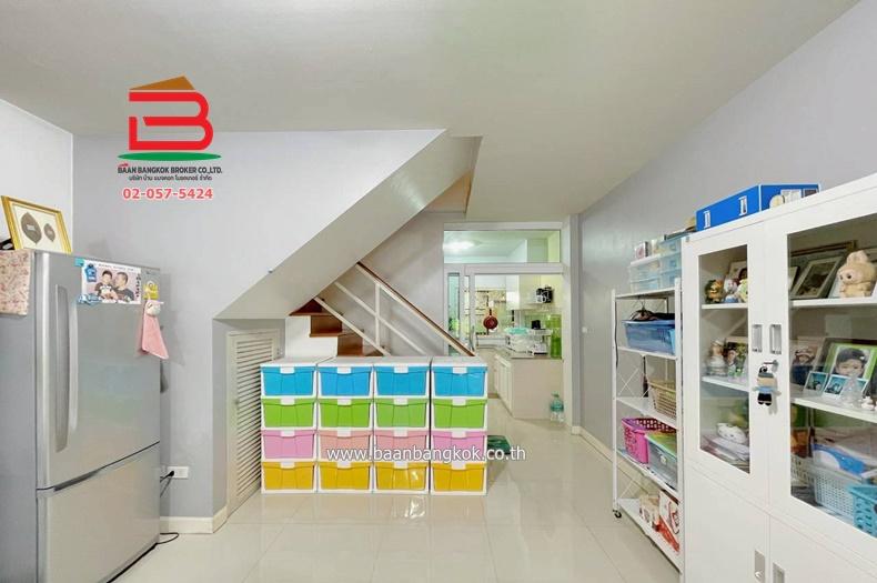 ทาวน์เฮาส์ หมู่บ้าน บดินทร 2 เนื้อที่ 19.9 ตรว. เขตบางชัน แขวงคลองสามวา กรุงเทพมหานคร 6