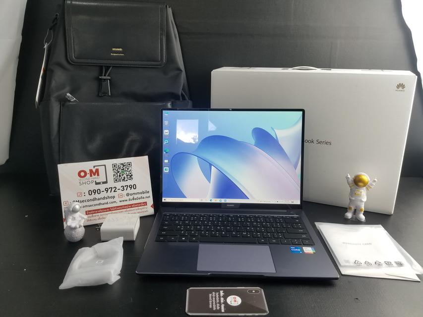 ขาย/แลก Huawei MateBook14 Ram8 SSD512 Core i5 -1135G7 ใหม่มาก พร้อมกระเป๋า เพียง 24,900 บาท  3
