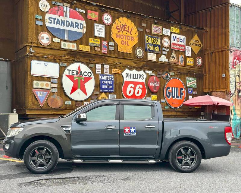 FORD RANGER 2.2 XLT HI-RIDER DOUBLE CAB เกียร์ M/T สีเทา ปี 2012 8