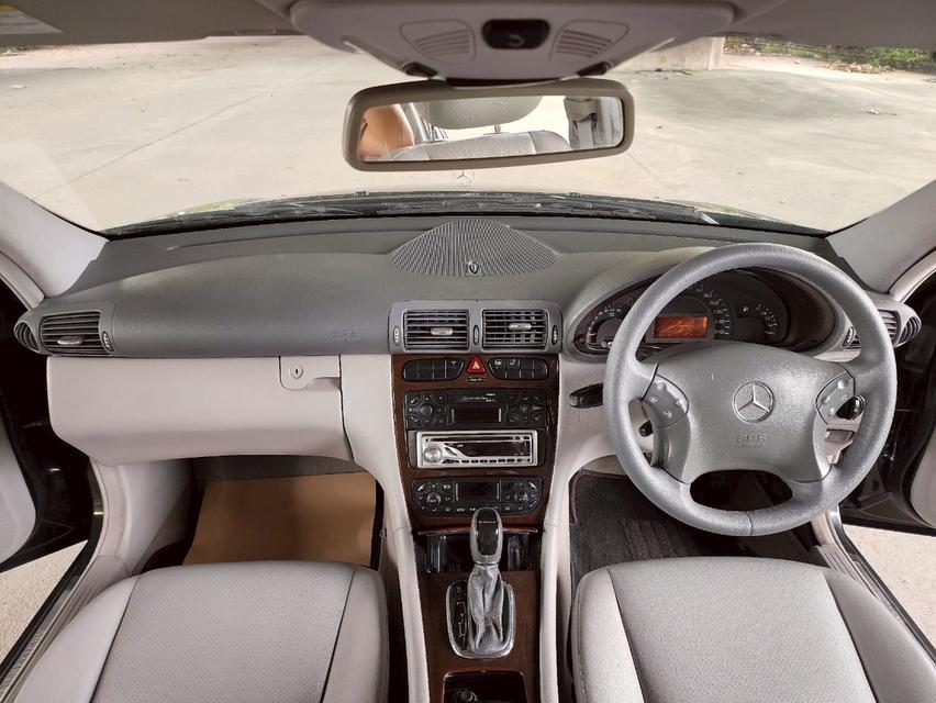 ขายรถ Benz C180 W205 ปี 2004 สีดำ เกียร์ออโต้ 13