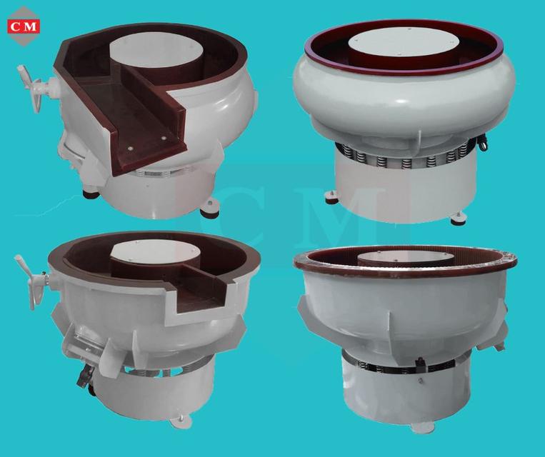     เครื่องขัดผิวโลหะแบบเขย่า (มีสะพานแยกชิ้นงาน) (Vibratory finishing machine with Separator) 2