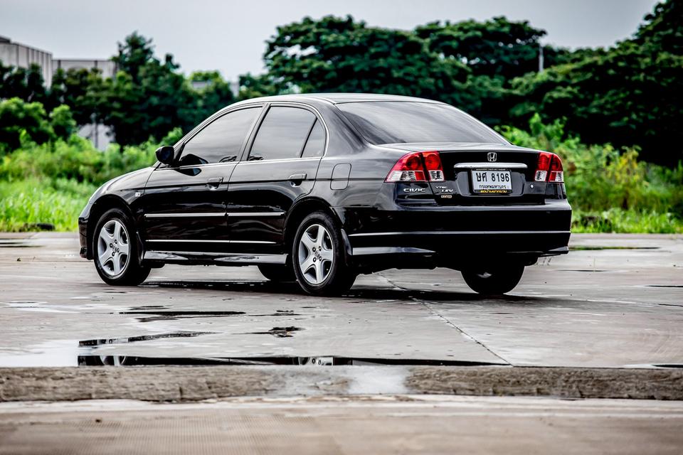 Honda Civic Dm 1.7 Vtec สีดำ เดิมสวย หายาก ปี 2004  9