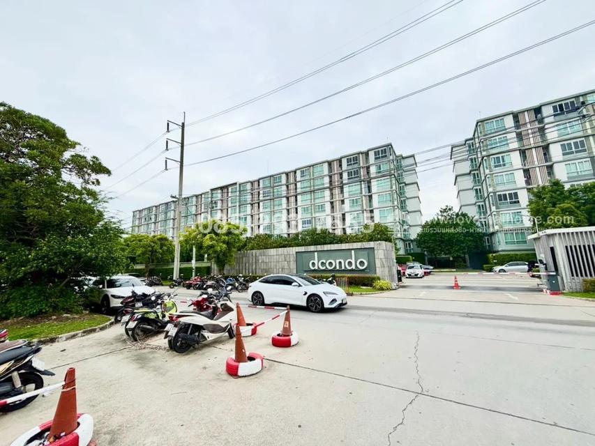 ขายด่วน! ดีคอนโด อ่อนนุช-พระราม 9 (dcondo Onnut - Rama 9) ห้องมุม ชั้น 2 อาคาร B พื้นที่ 30 ตารางเมตร ใกล้วงแหวนตะวันออก ราคาพิเศษ 3