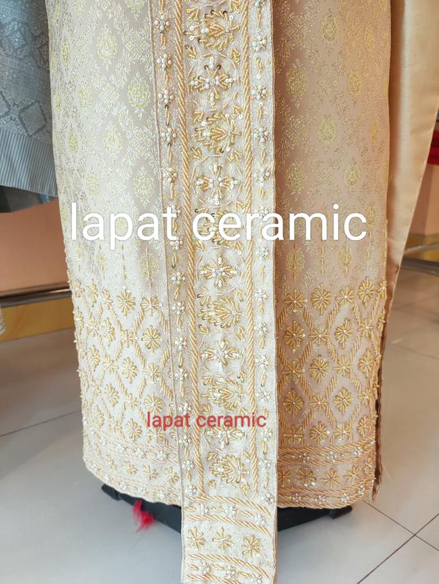 ชุดไทยศิวาลัยสีทองชุดใหม่ไม่เคยใช้งานไซน์L
