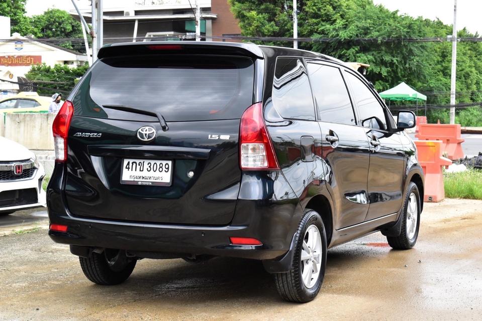 รหัสรถ PB3089 TOYOTA AVANZA 1.5 G 2015 15