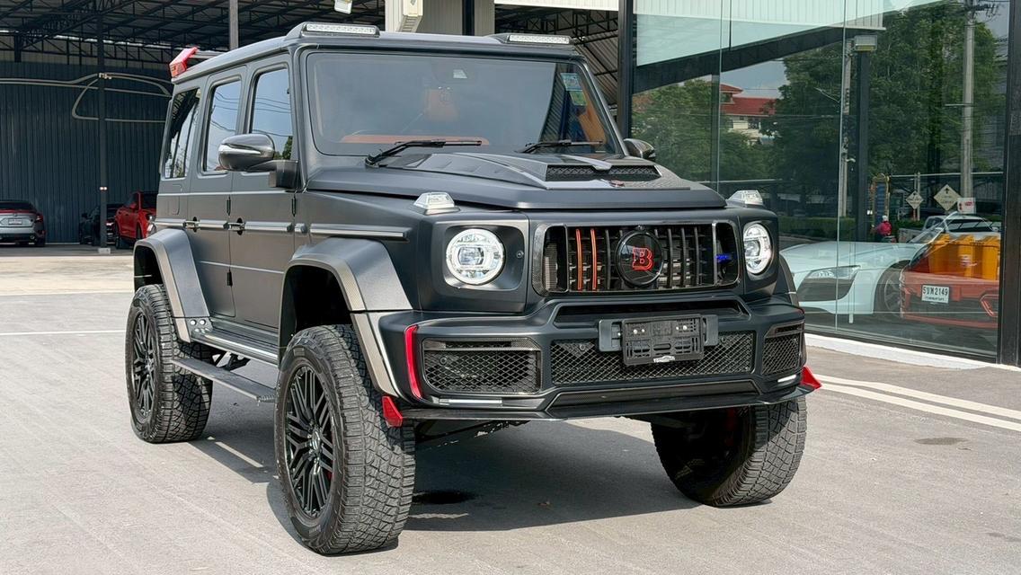 รหัสรถ KPV53 2025 BENZ G400d สีดำ