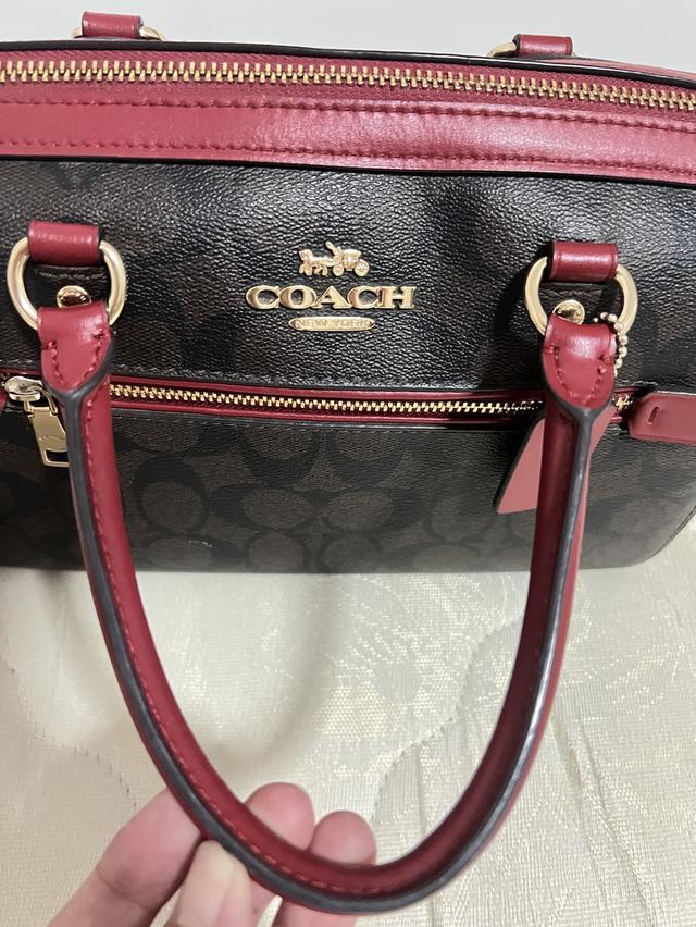 กระเป๋า COACH 83607 RED 11