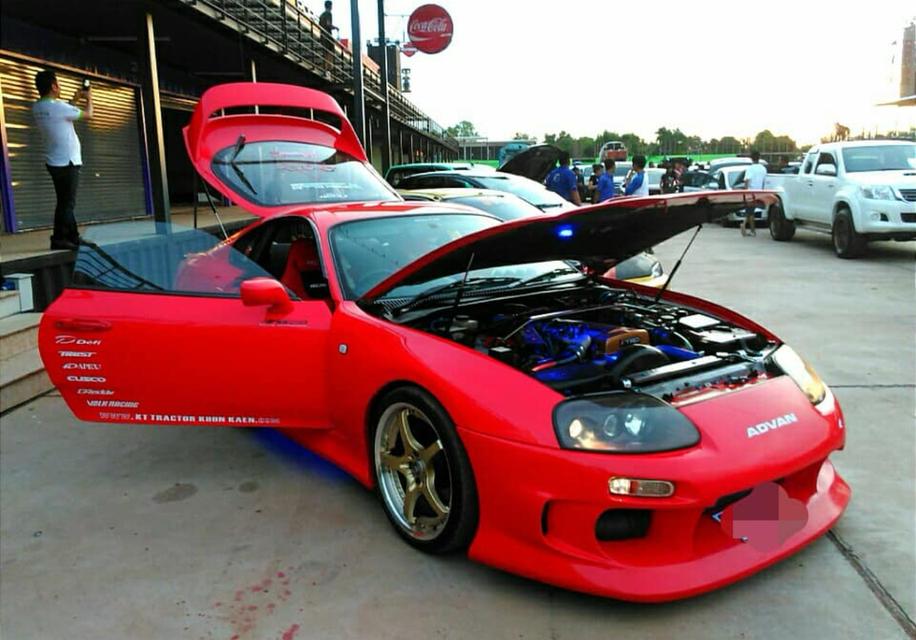 Toyota Supra ปี 1994 สีแดงสุดสวยหายาก