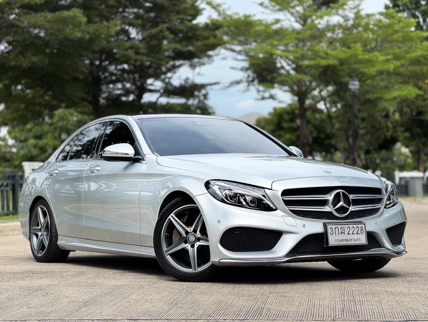 รหัสรถ AVA2228 ⭐️ Benz C300 AMG Dynamic W205 ปี 2016 ดีเซล 4
