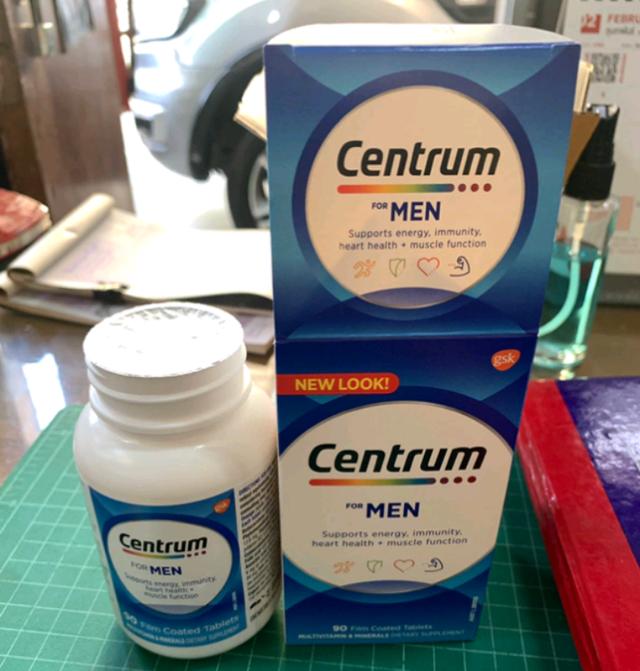 Centrum Multivitamins for Men เป็นอาหารเสริมวิตามินรวม / 1