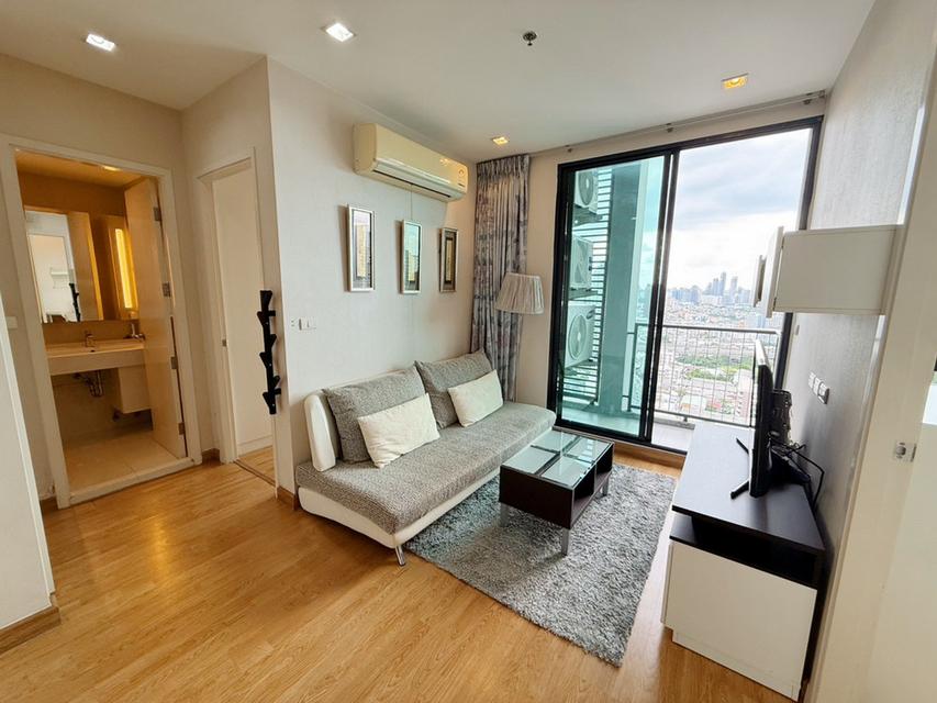 ขาย Condo Q House Sukhumvit 79 ติดรถไฟฟ้า BTS อ่อนนุช ห้องมุม 44.5 ตารางเมตร 2 ห้องนอน ชั้น26 ตกแต่งครบพร้อมอยู่ (Owner Post) 2