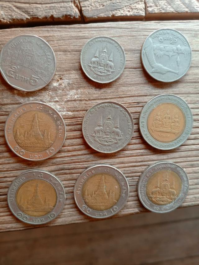 เหรียญ1บาท ราชการที่9 รูปที่ 7