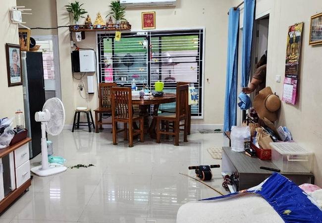 ขายบ้านเดี่ยว หมู่บ้านเอพลัส การ์เด้นโฮม เนื้อที่ 54 ตร.ว. 1 ชั้น 3 นอน 2 น้ำ 4