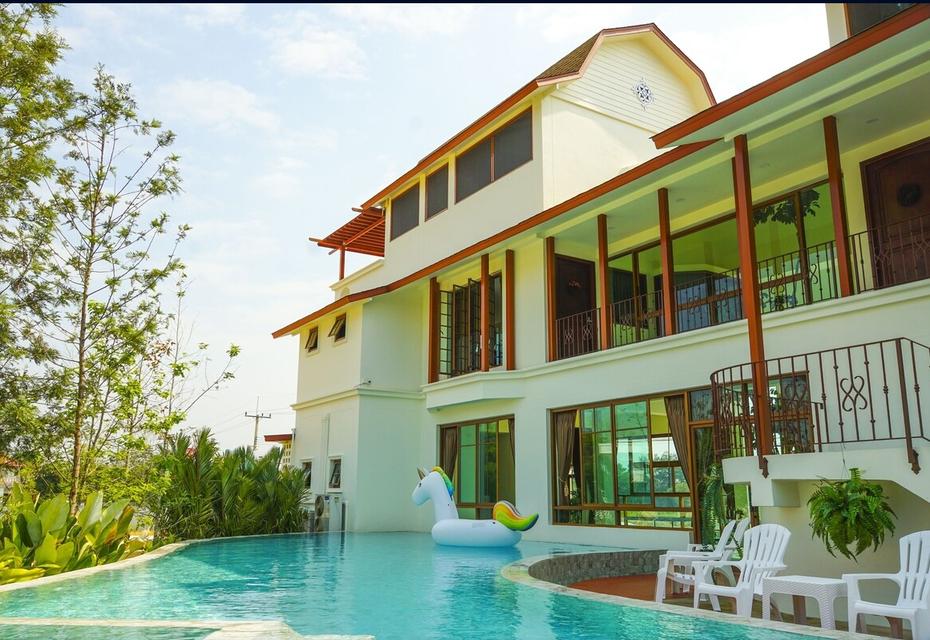 🏡💦🌺พูลวิลล่าหลังใหญ่ สุดหรู ปรับเป็นออฟฟิศ ร้านอาหาร หรือสำนักงานได้อย่างลงตัว 8