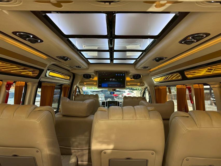 ปี 2019 TOYOTA COMMUTER, 2.8 โฉม ปี19-ปัจจุบันสีเทา เครื่องยนต์ 2.8 ดีเซล เกียร์ออโต้ ป้ายฟ้าแท้ รูปที่ 13