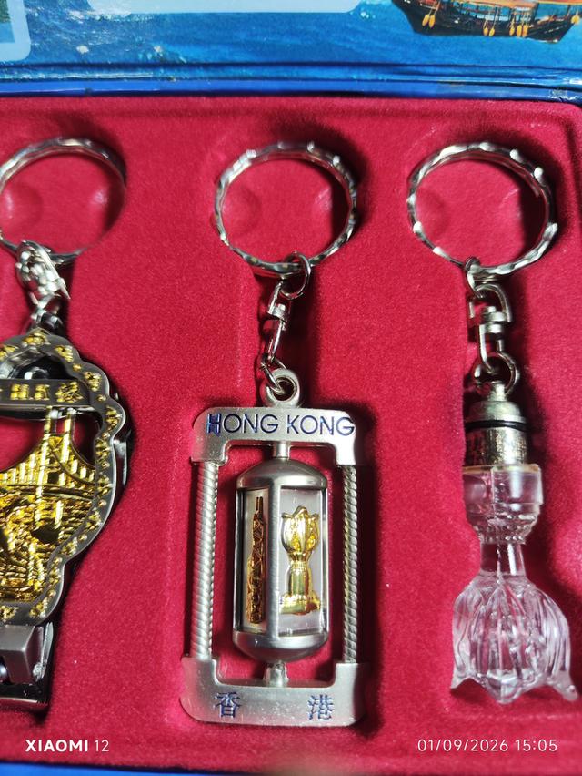 ชุดพวงกุญแจที่ระลึกจากฮ่องกง (Hong Kong Souvenir Keychain Gift set) รูปที่ 5