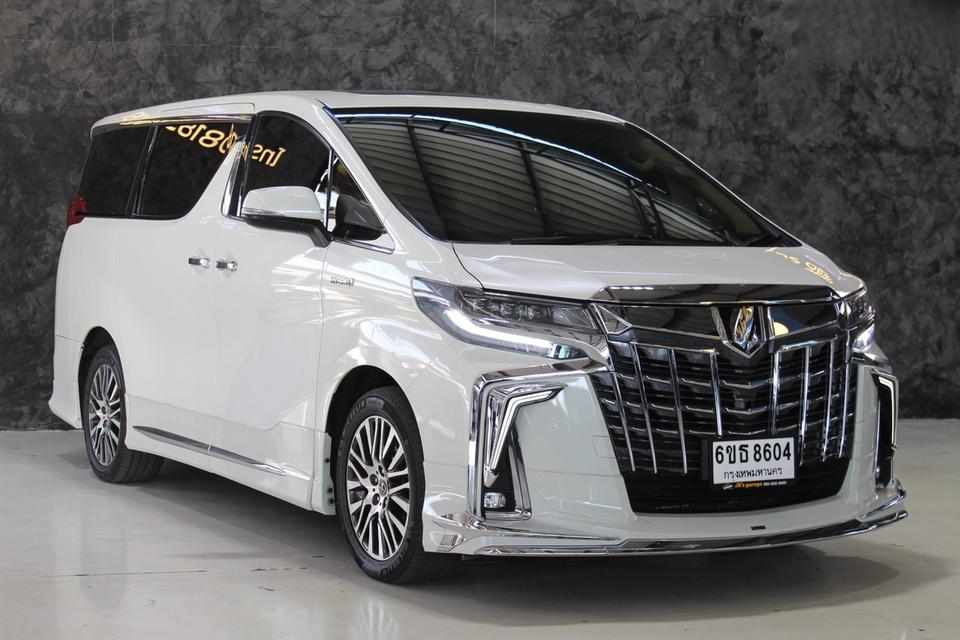 รหัสรถ JRS8604 Toyota Alphard 30 hybrid 2017 (Modellista)