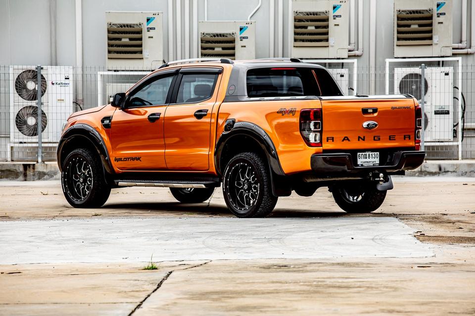 Ford Ranger 2.2 Wildtrak Hi-Lander Double Cab 4x4 เกียร์ AT ปี 2017 สีส้ม ของแต่งเกิน 2 แสน 8