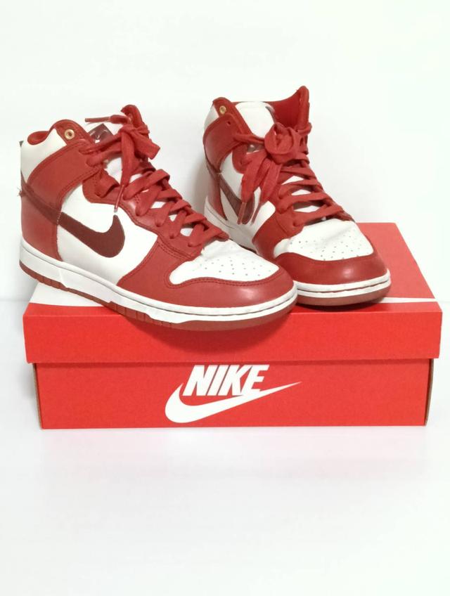 🔴 เทด่วน 690 บาท! Nike Dunk High LXX “Cinnabar” พรีเมียมตาไก่ทอง (แท้ 100%)
