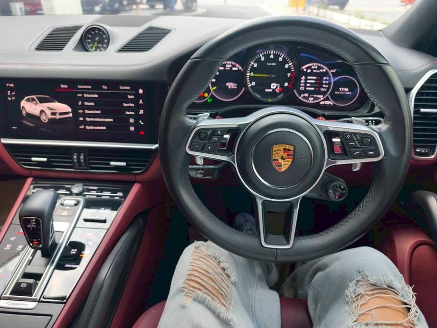 รหัสรถ KPV666 2022 PORSCHE CAYENNE 3.0 HYBRID COUPE สี  Crayon 4