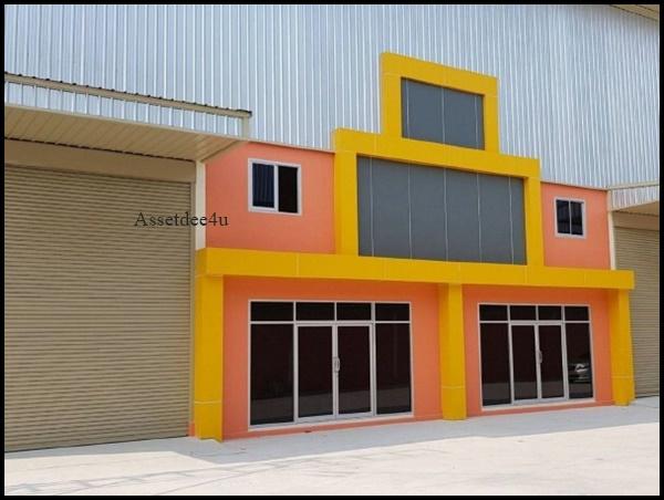AW541 ให้เช่าโรงงานโกดังพร้อมออฟฟิศย่านแพรกษา พื้นที่สีม่วง โกดังพื้นที่ 400 ตร.ม. มีใบอ.6 ขอรง.4 ได้ 1