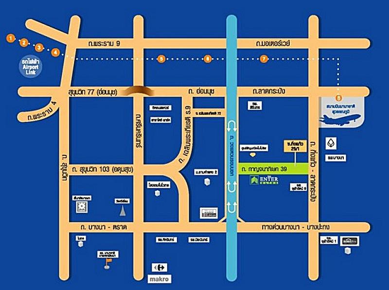 The Enter กาญจนาภิเษก 39 ทาวน์เฮ้าส์ให้เช่า ใกล้เมกาบางนา ใกล้สุวรรณภูมิ ใกล้เจมโมโปลิส 12