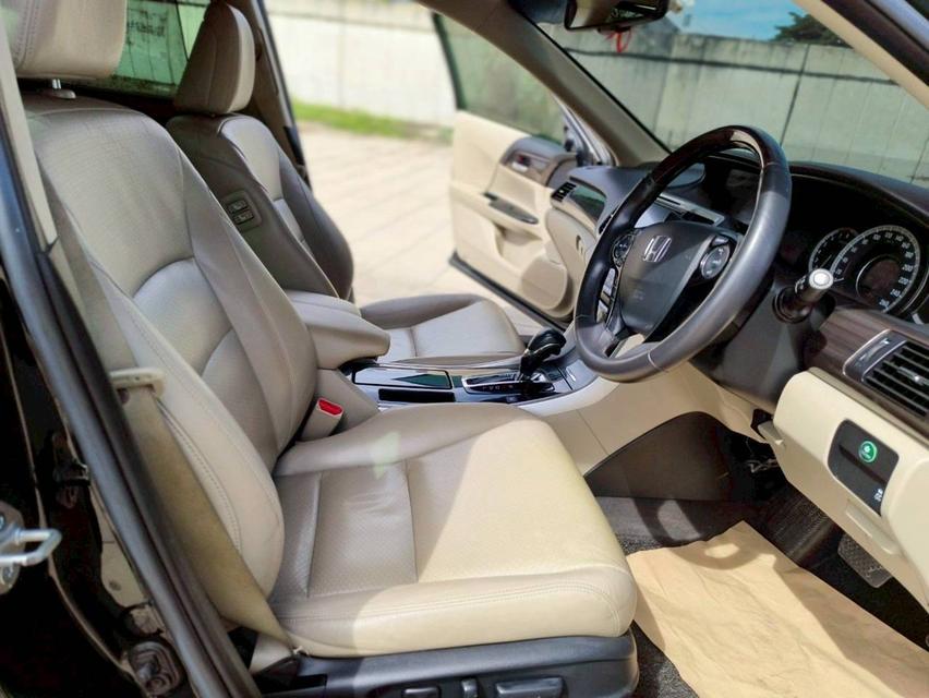 Honda Accord G9 2.0 EL เกียร์ Auto สีดำ ปี 2016 แท้ 8